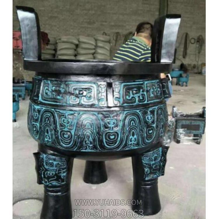 大型寺庙祈福上香青铜器鼎博鱼网页版
