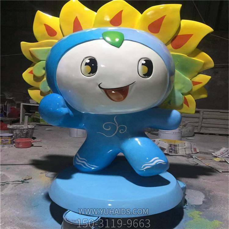 游乐场幼儿园摆放玻璃钢卡通人物博鱼网页版