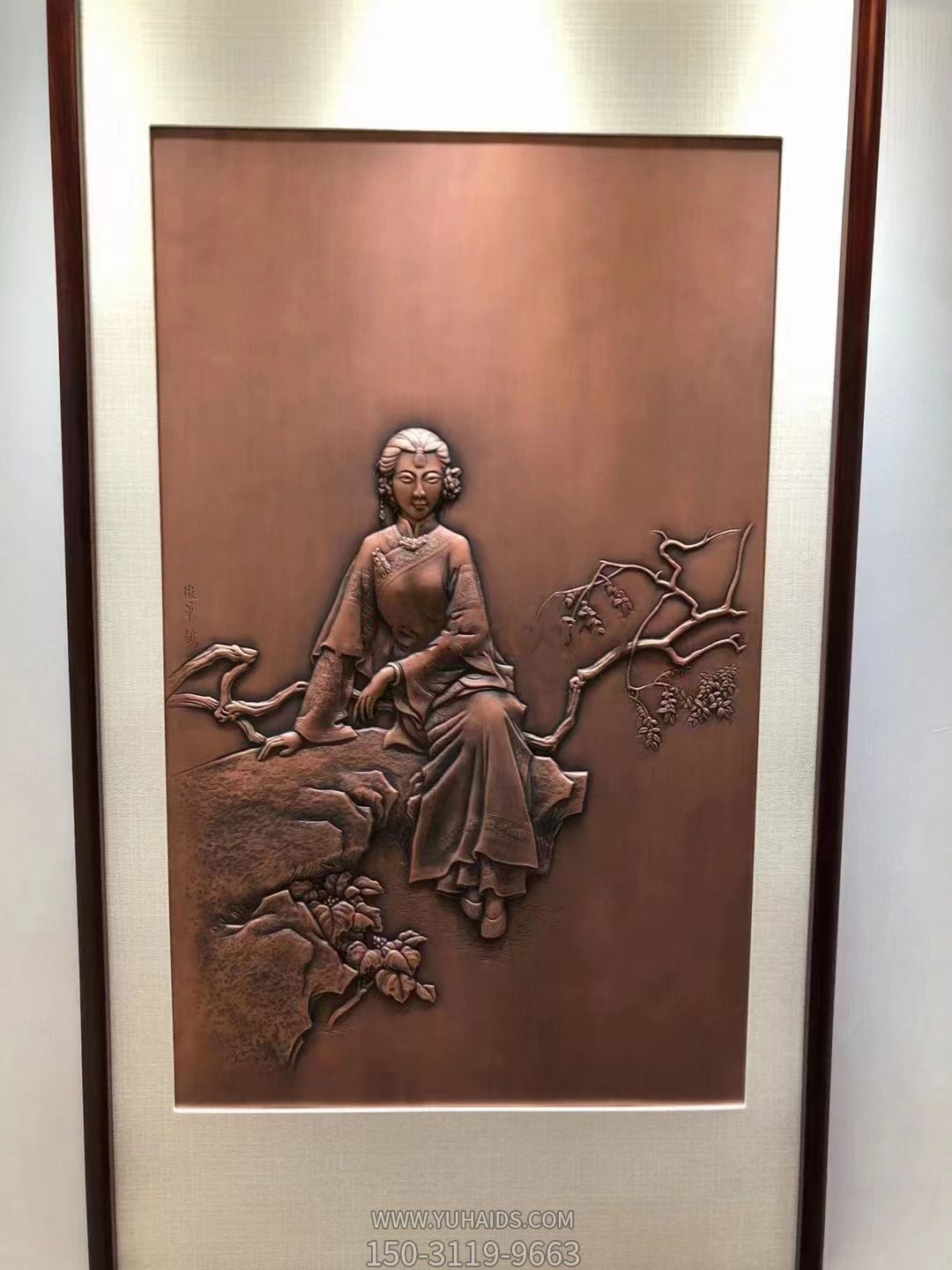 美女浮雕装饰画博鱼网页版
