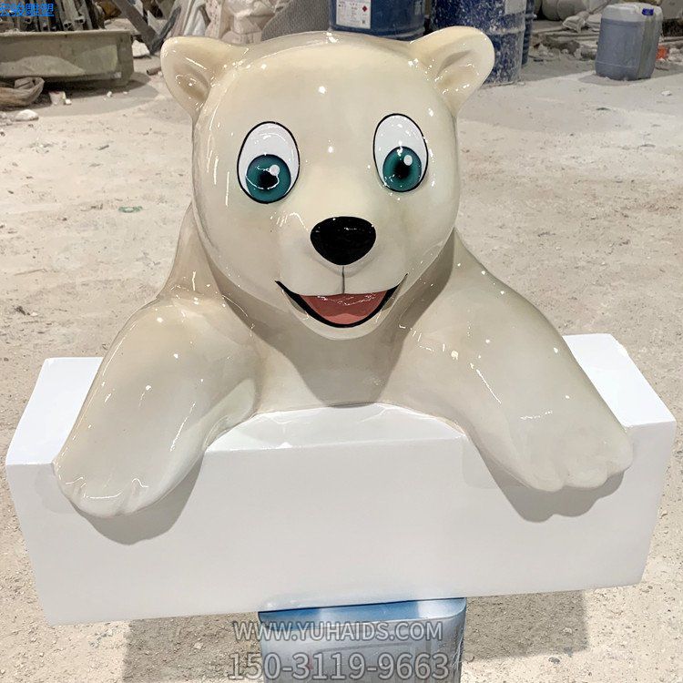 公园商场装饰玻璃钢卡通公仔造型博鱼网页版摆件