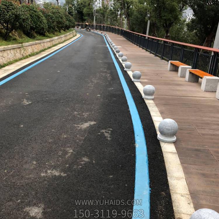 城市街道公园大理石石雕车阻石博鱼网页版