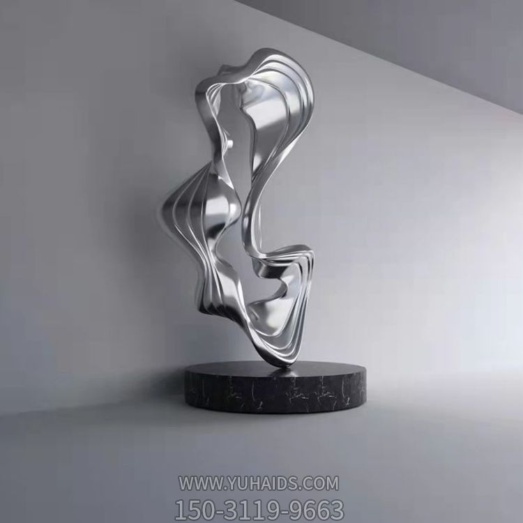 不锈钢抽象异性景观标志摆件博鱼网页版