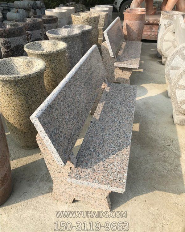 天然大理石花岗岩休息长石凳公园广场摆件博鱼网页版