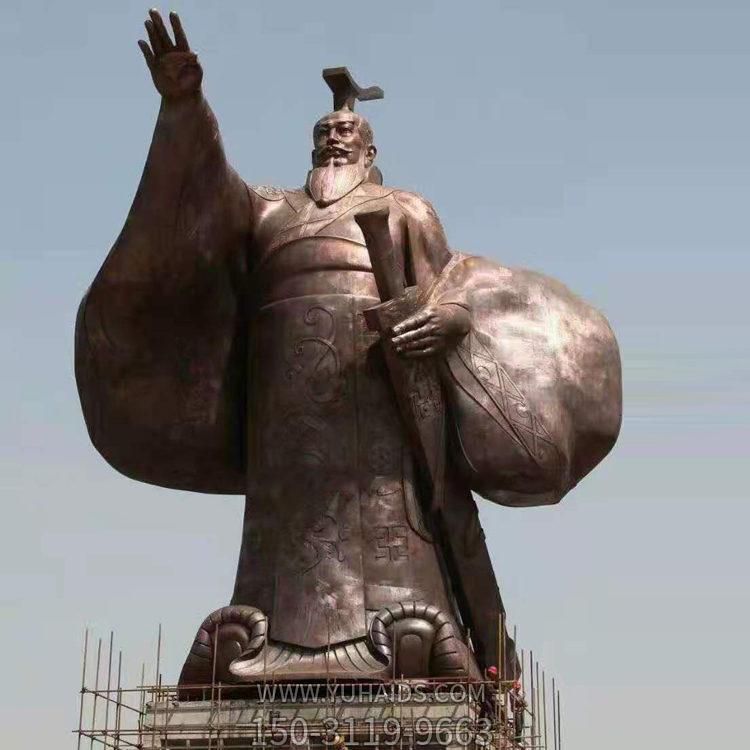 景区广场装饰铸铜大型历史人物秦始皇雕像博鱼网页版