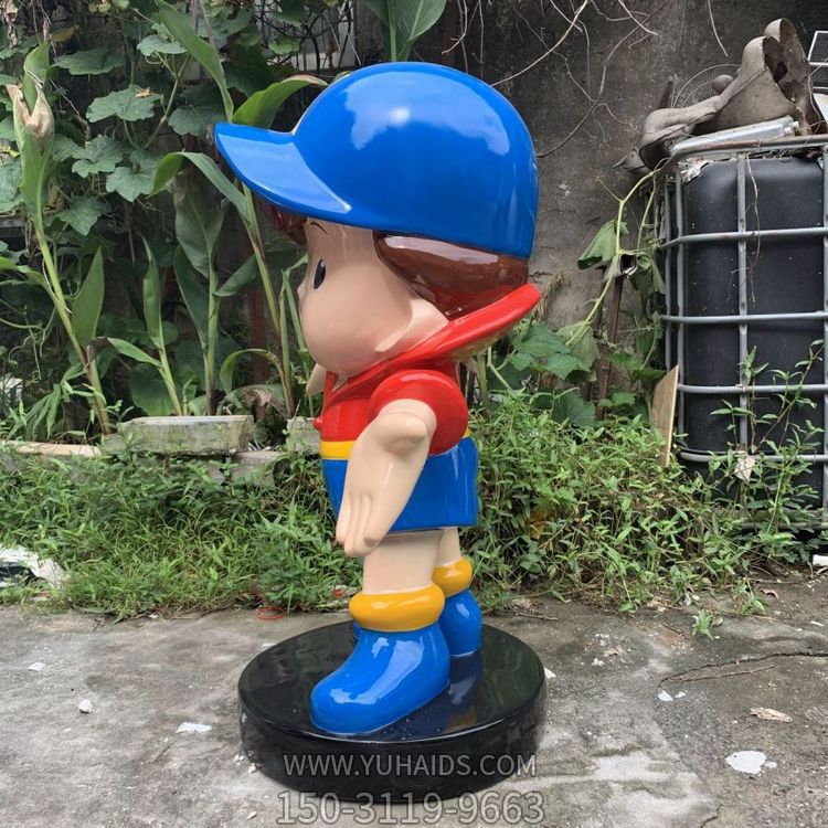 玻璃钢卡通人物 商场幼儿园博鱼网页版