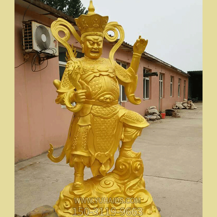 漆金四大天王菩萨像博鱼网页版