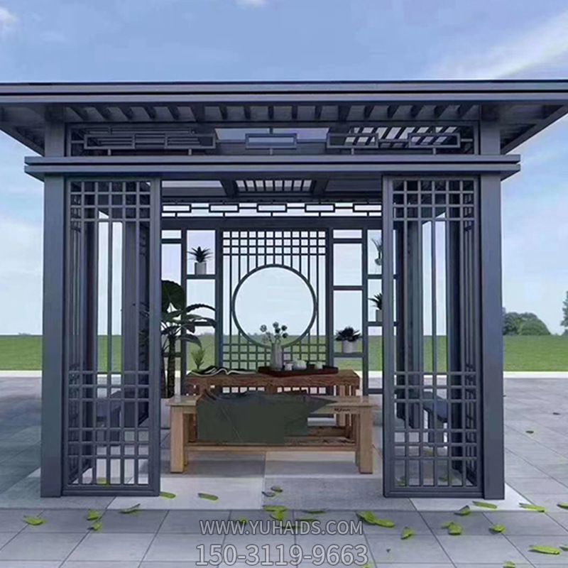 别墅庭院铝合金镂空镂空休闲凉亭博鱼网页版