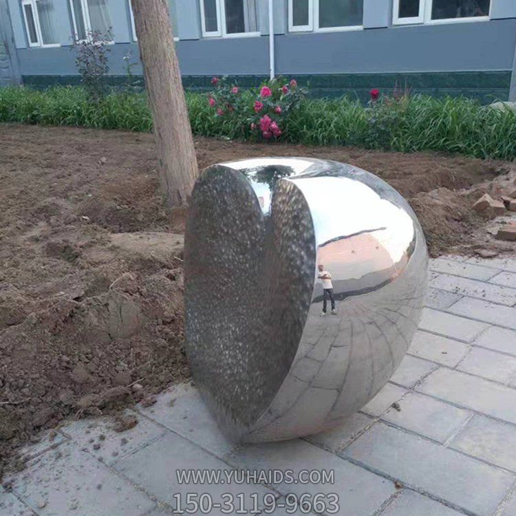 广场景观不锈钢镜面抽象艺术户外大型博鱼网页版