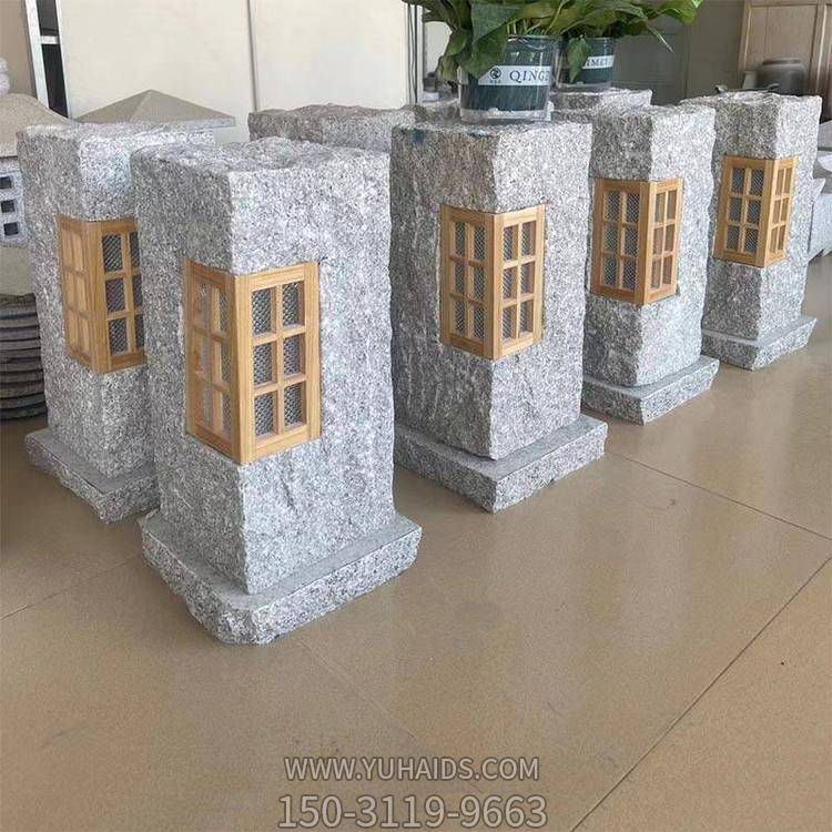 大理石石雕户外园林景观石灯博鱼网页版