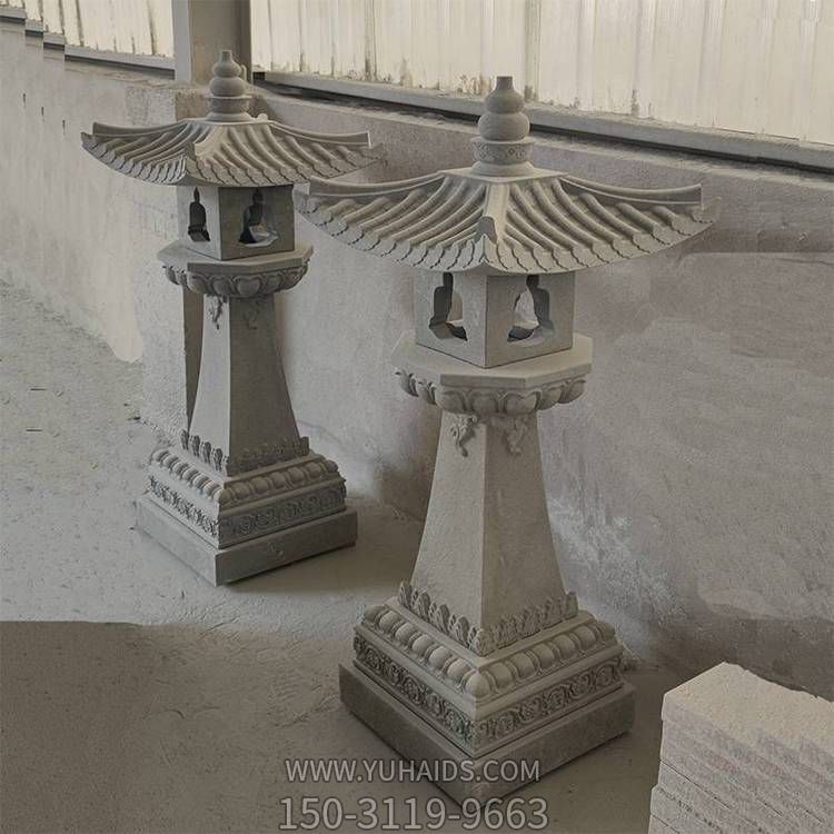 庭院别墅 花园日式石灯笼博鱼网页版