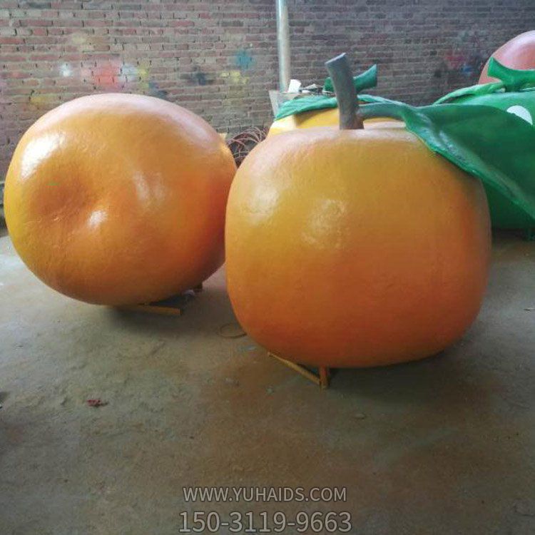 园林户外玻璃钢仿真水果橘子博鱼网页版