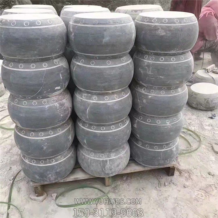 天然花岗岩柱墩石景区建筑中式石雕柱基石博鱼网页版