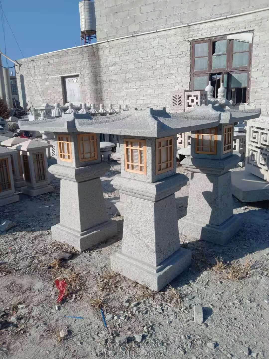 仿古石灯日式照明石灯笼做旧庭院园林地灯摆件博鱼网页版