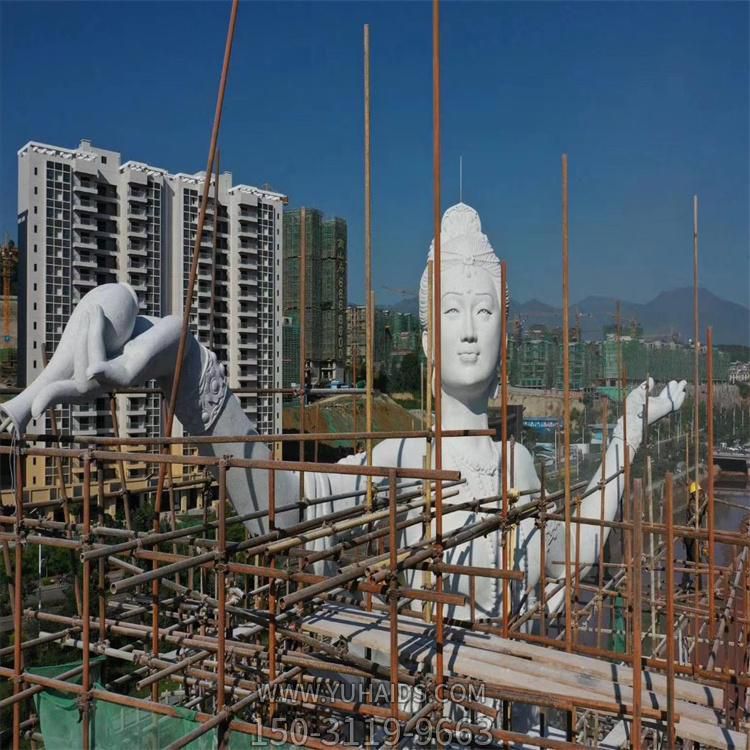 景区广场大型露天仙女石像  寺庙仿古石雕佛像博鱼网页版
