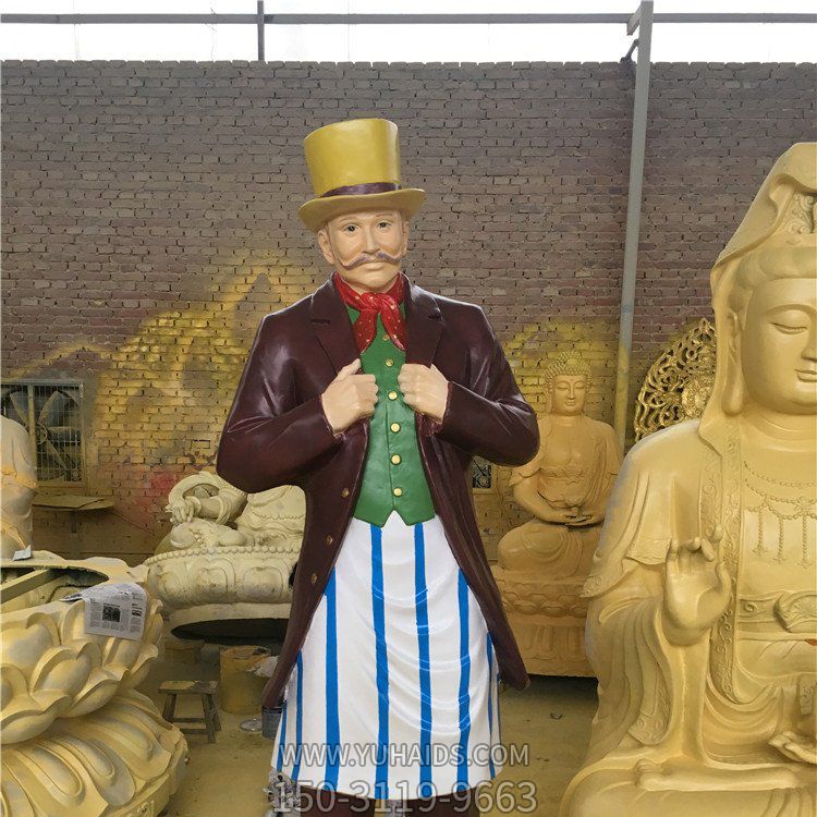 玻璃钢卡通人物景观商场店铺摆件博鱼网页版