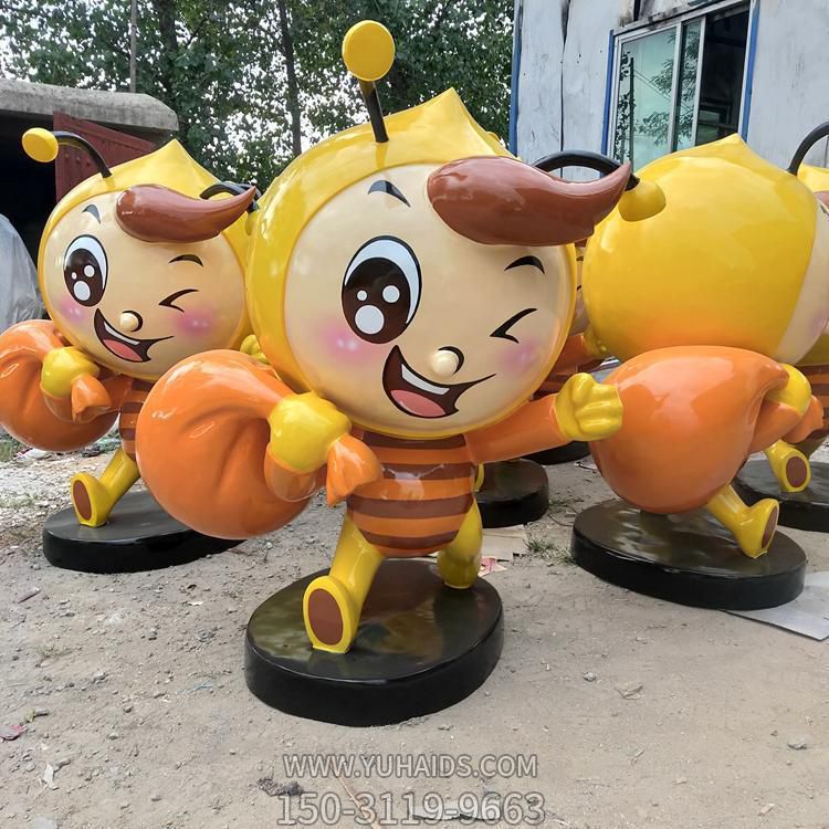 玻璃钢卡通户外园林蜜蜂博鱼网页版