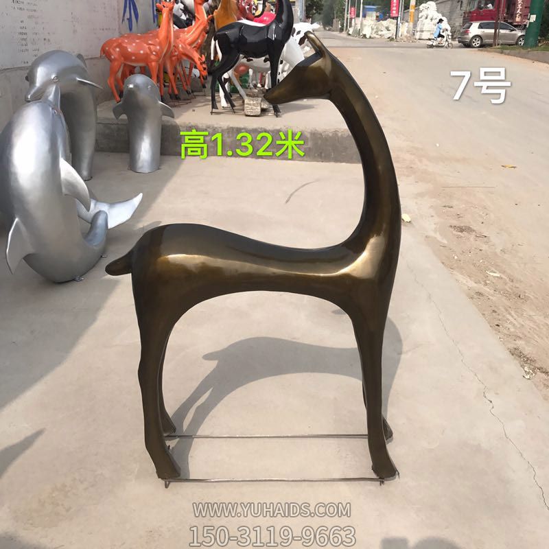 户外景观装饰品铜雕鹿博鱼网页版
