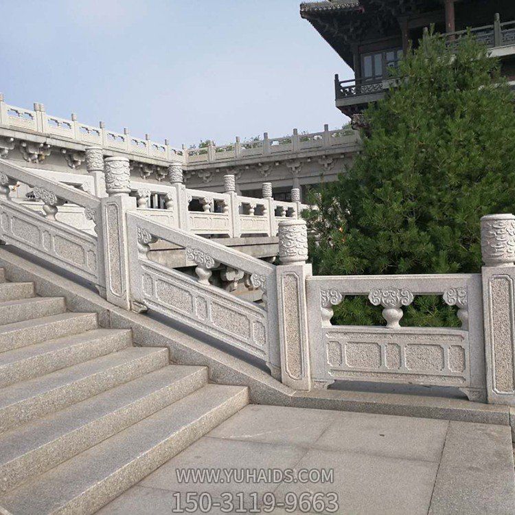 景区户外大理石石雕楼梯护栏扶手博鱼网页版
