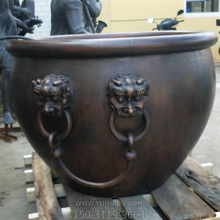 铜雕大型庭院缸博鱼网页版