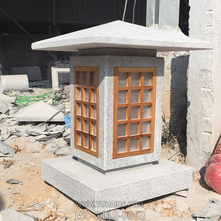 公园石灯园林景观灯青石仿古庭院灯家居日式石灯笼装饰博鱼网页版