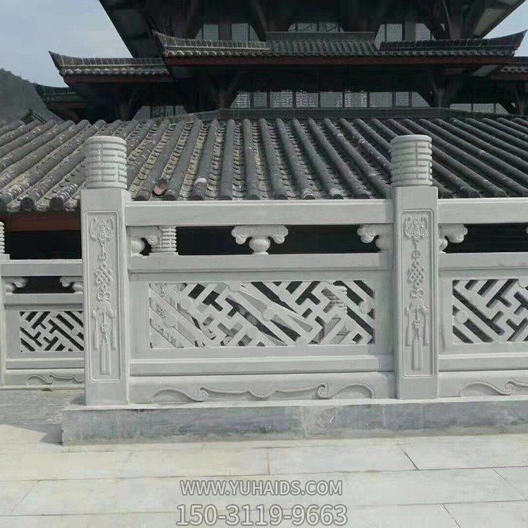 公园水景装饰青石浮雕石栏杆博鱼网页版