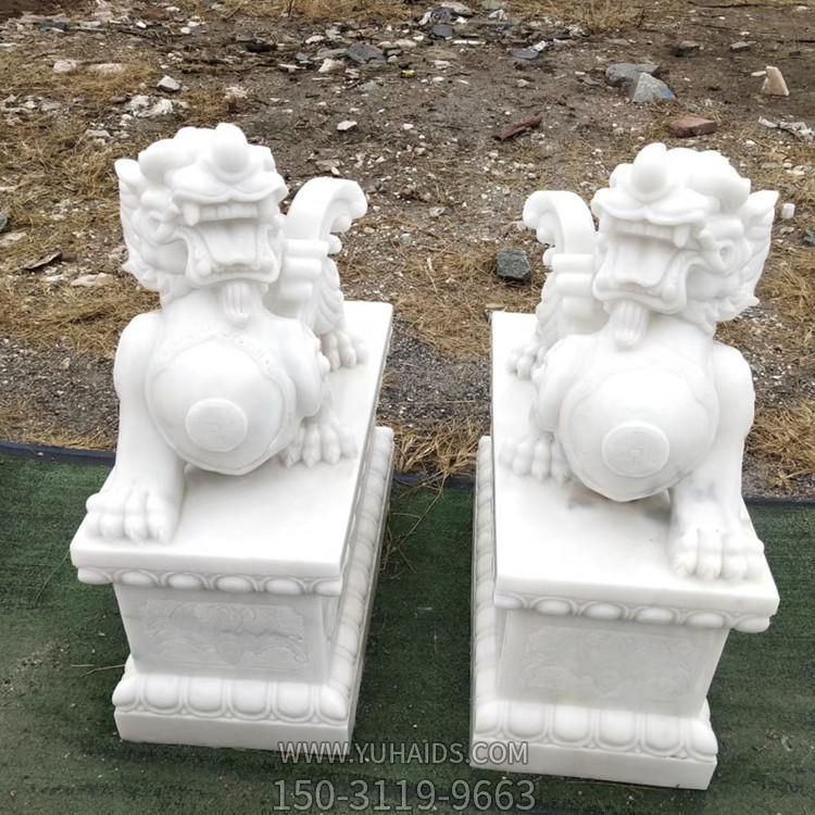 大理石石雕庭院门口貔貅博鱼网页版