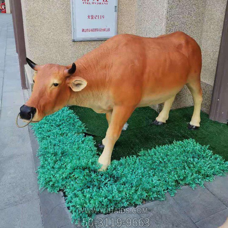 城市街道玻璃钢仿真黄牛博鱼网页版
