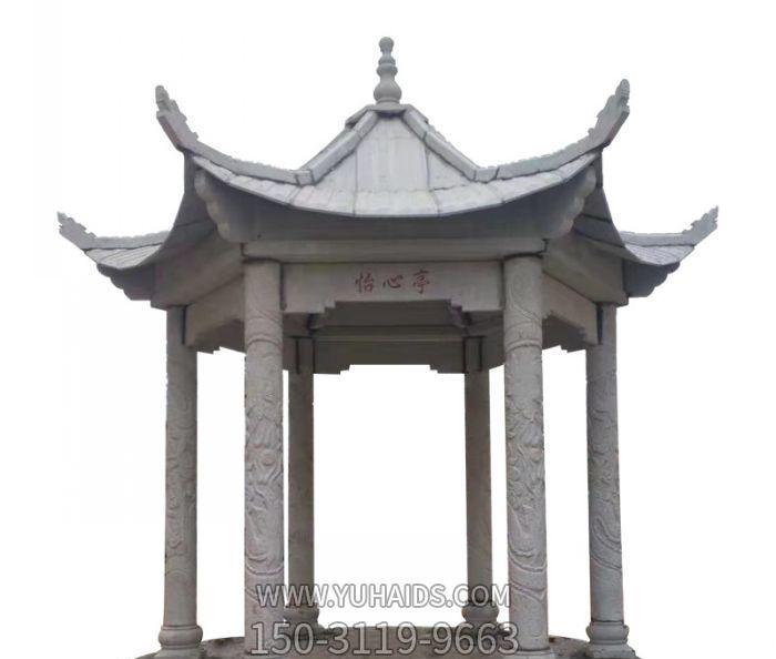 医院花园摆放青石仿古建休息凉亭摆件博鱼网页版