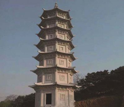 佛塔博鱼网页版-大理石宝塔园林景观石雕