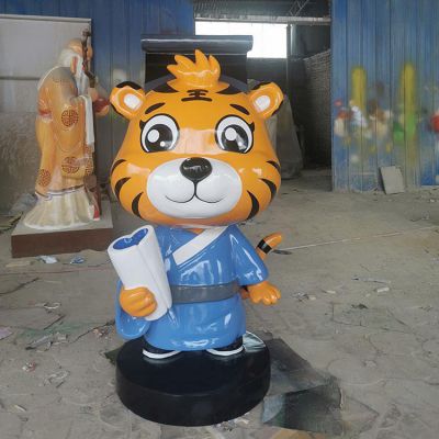 幼儿园玻璃钢卡通小老虎博鱼网页版
