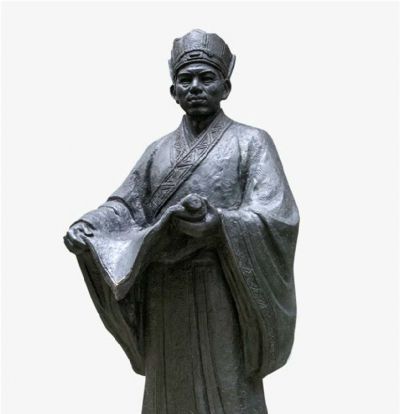古代人物景观玻璃钢仿铜园林景观   妙妙 