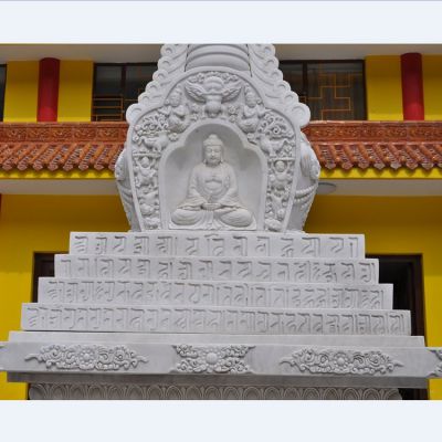 寺庙大理石石雕舍利塔博鱼网页版