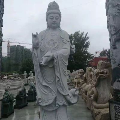 大理石石雕户外园林景观滴水观音博鱼网页版