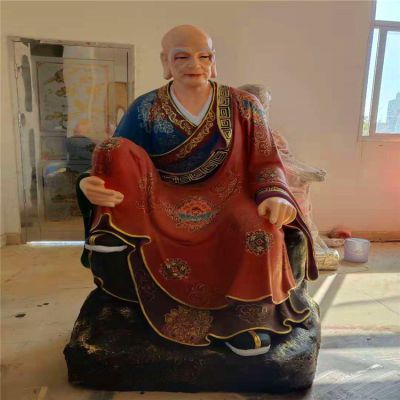 寺庙景区玻璃钢彩绘十八罗汉博鱼网页版