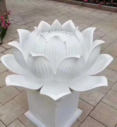 庭院别墅创意汉白玉荷花博鱼网页版