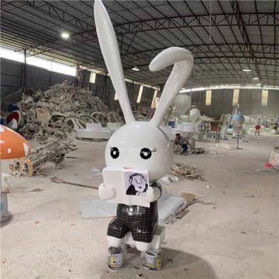 玻璃钢卡通兔子博鱼网页版