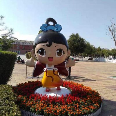 商场园林玻璃钢卡通人物博鱼网页版