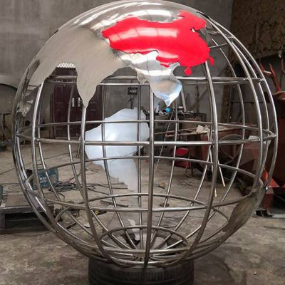 镂空不锈钢金属园林地球仪博鱼网页版
