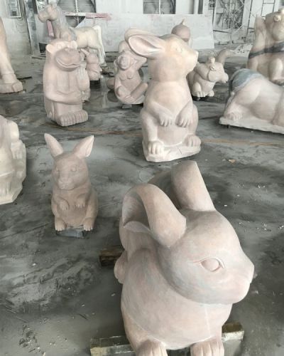 公园景区石雕生肖动物博鱼网页版