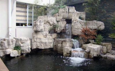 庭院别墅假山水池水景观
