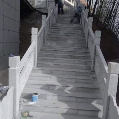 园林别墅大理石石雕楼梯扶手护栏博鱼网页版