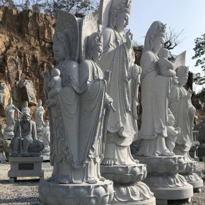 大理石石雕户外园林景观观音博鱼网页版