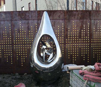 不锈钢镂空抽象水滴博鱼网页版