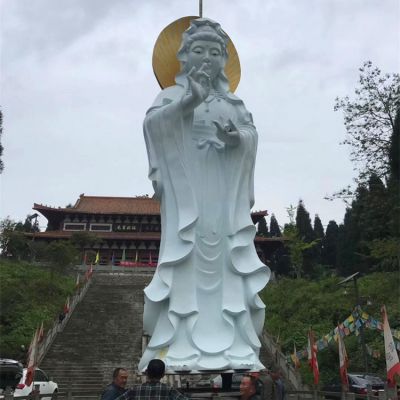 户外大型大理石石雕滴水观音博鱼网页版