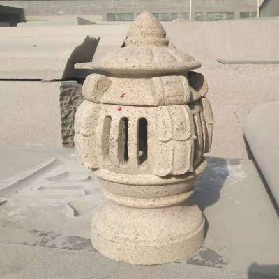 石雕灯笼寺庙园林照明石灯花岗岩石灯笼博鱼网页版