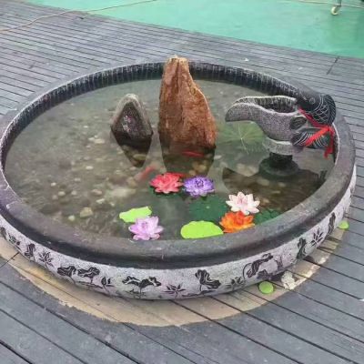 大型庭院户外水景鱼缸
