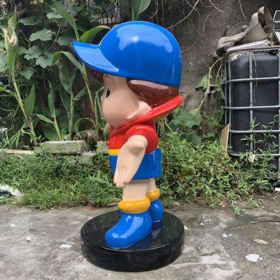 玻璃钢卡通人物 商场幼儿园博鱼网页版