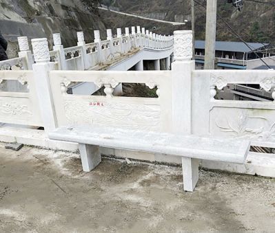 山区景观山道护栏汉白玉楼栏杆