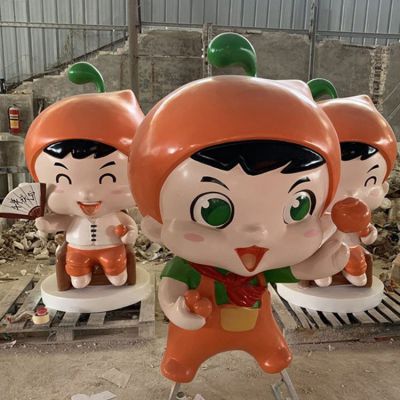 园林户外玻璃钢水果卡通人物博鱼网页版