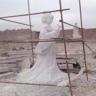 古代人物仕女雕刻户外大型大理石石雕人物博鱼网页版